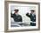 Prince William and Prince Harry, The Sovereign's Parade 2006-null-Framed Photographic Print