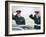 Prince William and Prince Harry, The Sovereign's Parade 2006-null-Framed Photographic Print