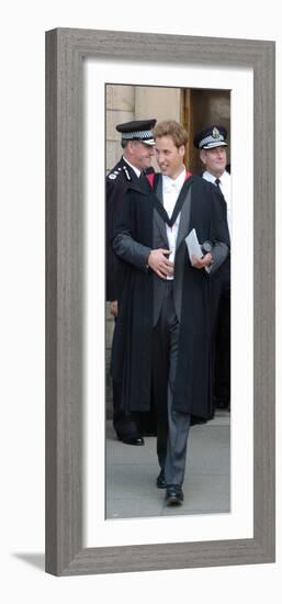 Prince William Graduation, St. Andrews, Scotland-null-Framed Photographic Print