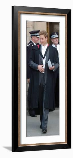Prince William Graduation, St. Andrews, Scotland-null-Framed Photographic Print