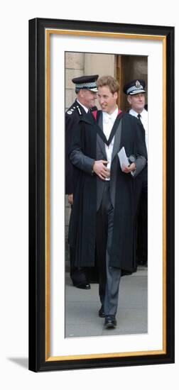 Prince William Graduation, St. Andrews, Scotland-null-Framed Photographic Print