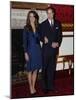 Prince William is to marry Kate Middleton next year, Clarence House has said-null-Mounted Photographic Print