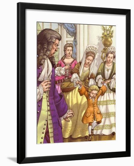 Prince William Was Unable to Walk Unaided at the Age of Five-Pat Nicolle-Framed Giclee Print