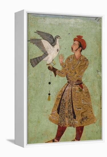 Prince with Falcon-null-Framed Stretched Canvas