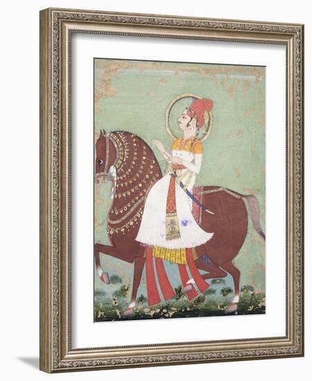 Prince Zalim Singh, 1769-null-Framed Giclee Print