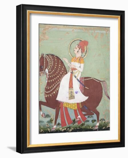 Prince Zalim Singh, 1769-null-Framed Giclee Print