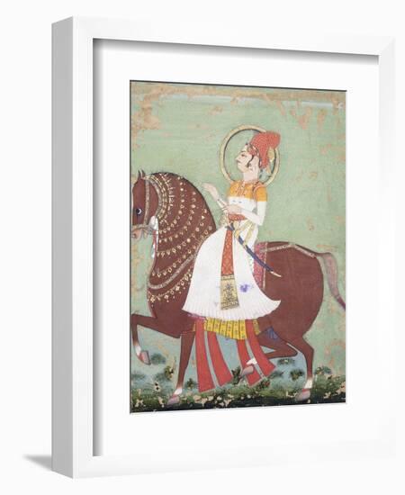 Prince Zalim Singh, 1769-null-Framed Giclee Print