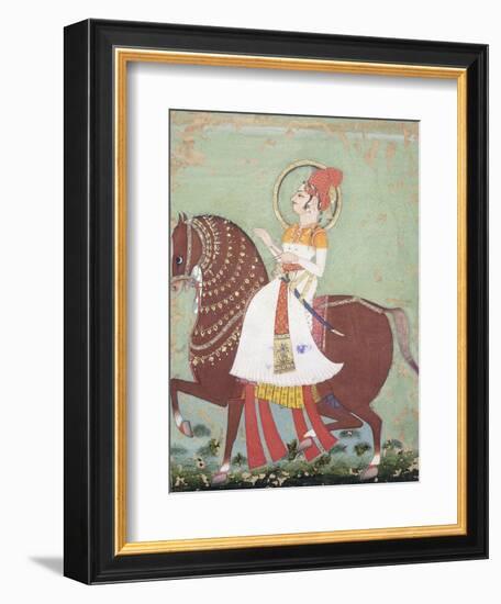 Prince Zalim Singh, 1769-null-Framed Giclee Print