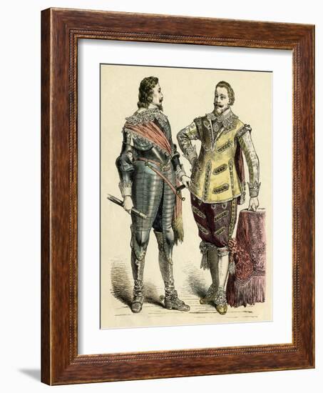 Princely Costume C17Th-null-Framed Art Print