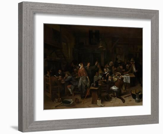 Princes Day-Jan Havicksz Steen-Framed Art Print