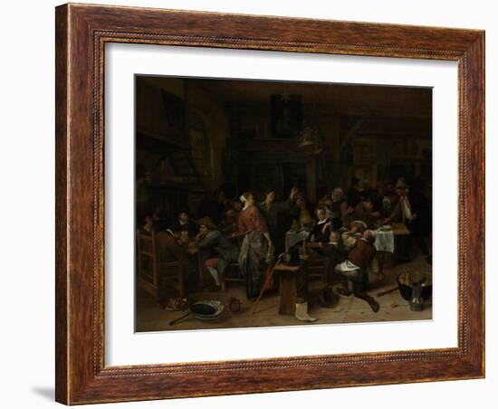 Princes Day-Jan Havicksz Steen-Framed Art Print