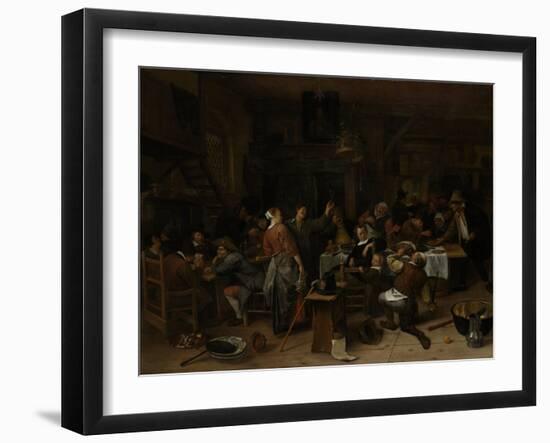 Princes Day-Jan Havicksz Steen-Framed Art Print