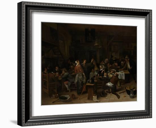 Princes Day-Jan Havicksz Steen-Framed Art Print