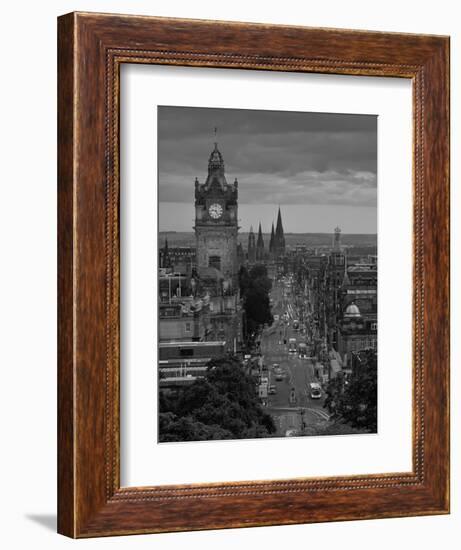 Princes St., Calton Hill, Edinburgh, Scotland-Doug Pearson-Framed Photographic Print