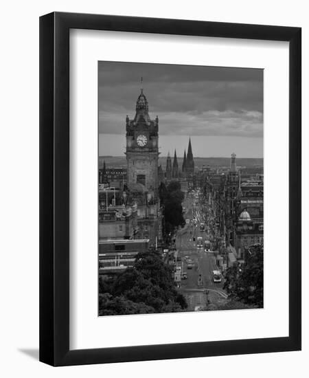 Princes St., Calton Hill, Edinburgh, Scotland-Doug Pearson-Framed Photographic Print