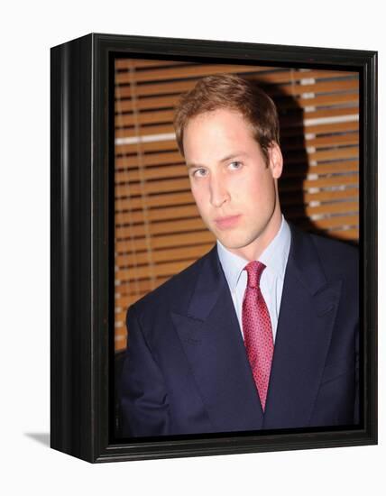 Princes William and Harry have honoured a childhood friend who died as a teenager becoming patrons -null-Framed Premier Image Canvas