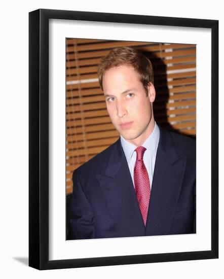 Princes William and Harry have honoured a childhood friend who died as a teenager becoming patrons -null-Framed Photographic Print