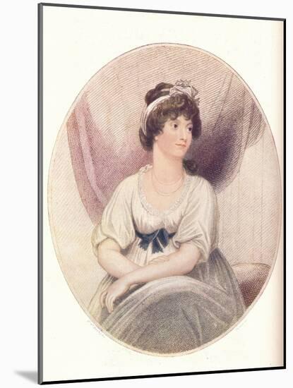 Princess Amelia, Youngest Daughter of King George III-William Beechey-Mounted Giclee Print