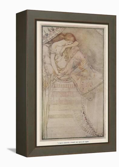 Princess and the Pea-Cecile Walton-Framed Premier Image Canvas