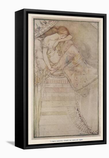 Princess and the Pea-Cecile Walton-Framed Premier Image Canvas