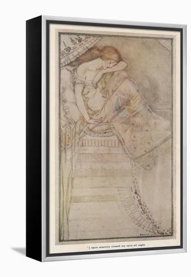 Princess and the Pea-Cecile Walton-Framed Premier Image Canvas