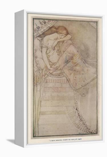 Princess and the Pea-Cecile Walton-Framed Premier Image Canvas