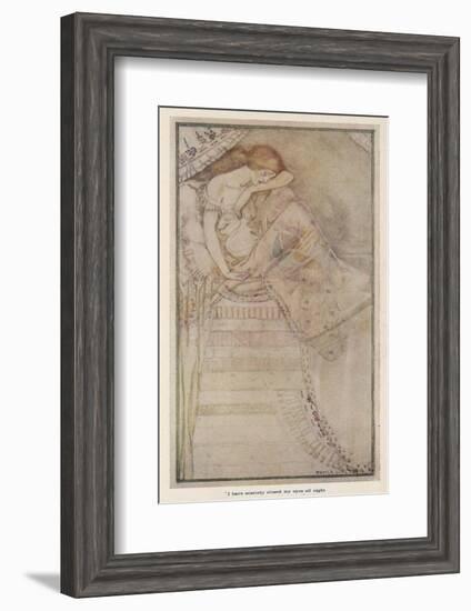 Princess and the Pea-Cecile Walton-Framed Photographic Print