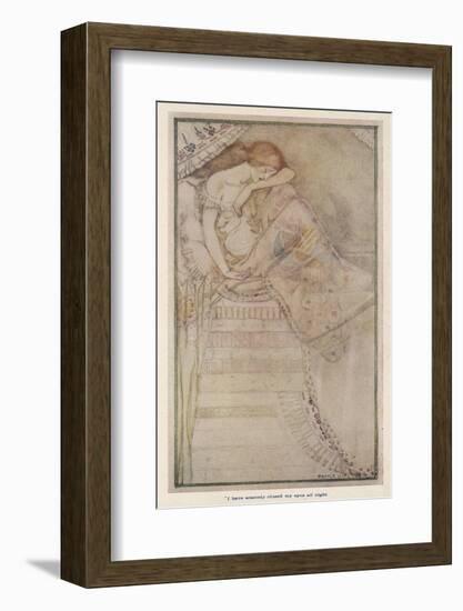 Princess and the Pea-Cecile Walton-Framed Photographic Print