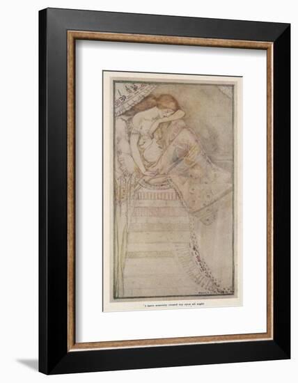 Princess and the Pea-Cecile Walton-Framed Photographic Print