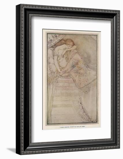 Princess and the Pea-Cecile Walton-Framed Photographic Print