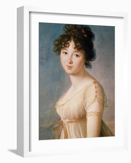 Princess Aniela Angelique Czartoryska Nee Radziwill, 1802-Elisabeth Louise Vigee-LeBrun-Framed Giclee Print