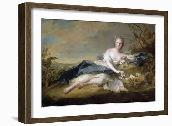 Princess Anne Henriette of France (1727-175)-Jean-Marc Nattier-Framed Giclee Print