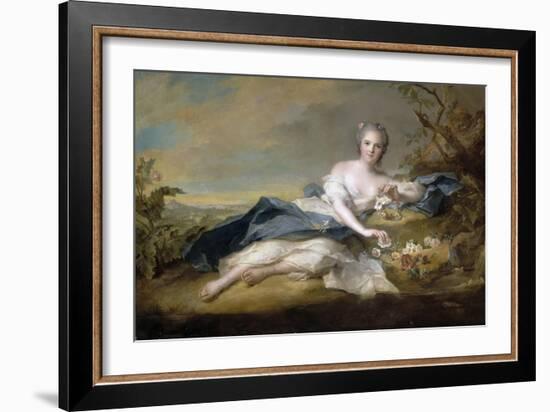 Princess Anne Henriette of France (1727-175)-Jean-Marc Nattier-Framed Giclee Print