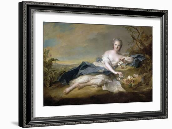 Princess Anne Henriette of France (1727-175)-Jean-Marc Nattier-Framed Giclee Print