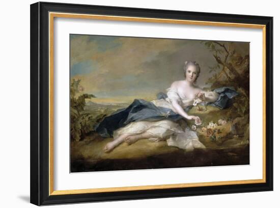 Princess Anne Henriette of France (1727-175)-Jean-Marc Nattier-Framed Giclee Print