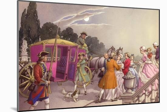 Princess Augusta, About to Give Birth, Was Bundled into a Coach-Pat Nicolle-Mounted Giclee Print