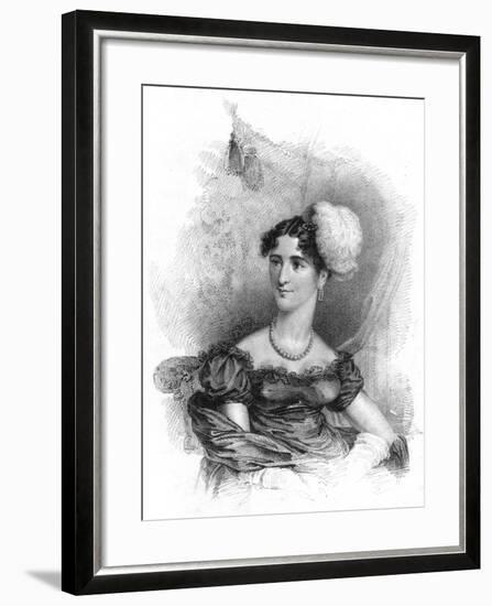 Princess Augusta, Duchess of Cambridge, 1818-J Alais-Framed Giclee Print