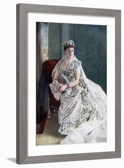 Princess Beatrice, Late 19th-Early 20th Century-W&d Downey-Framed Giclee Print