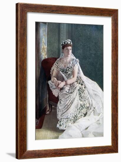 Princess Beatrice, Late 19th-Early 20th Century-W&d Downey-Framed Giclee Print