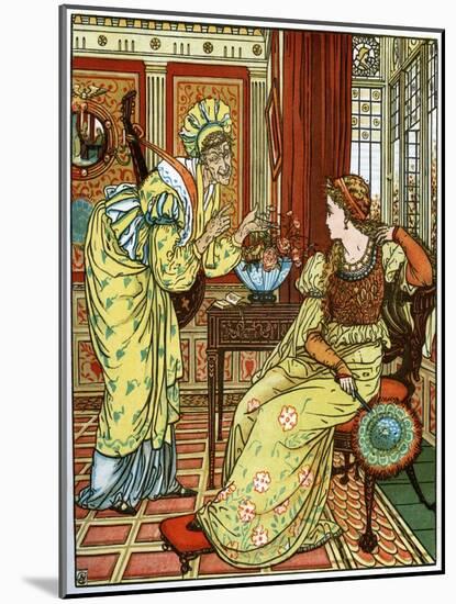 Princess Belle Etoile --Walter Crane-Mounted Giclee Print