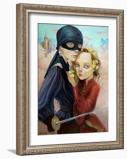 Princess Bride-Leslie Ditto-Framed Art Print