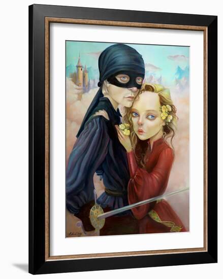 Princess Bride-Leslie Ditto-Framed Art Print