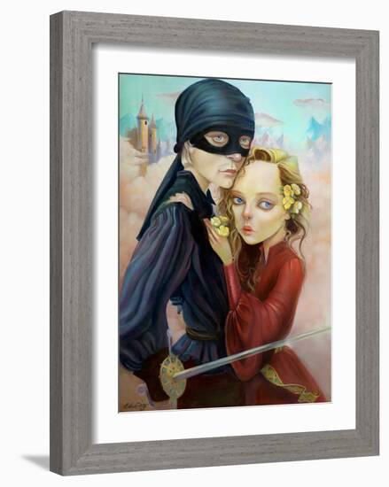 Princess Bride-Leslie Ditto-Framed Art Print