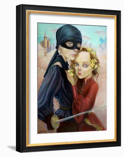 Princess Bride-Leslie Ditto-Framed Art Print