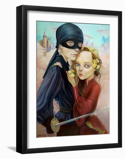 Princess Bride-Leslie Ditto-Framed Art Print