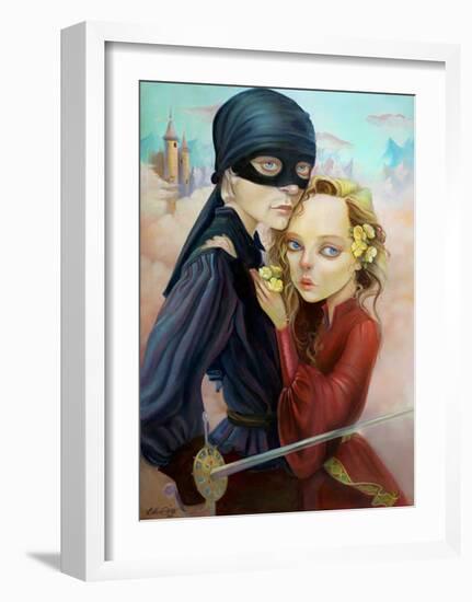 Princess Bride-Leslie Ditto-Framed Art Print