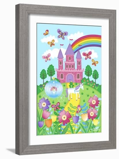 Princess Castle-Elizabeth Caldwell-Framed Giclee Print