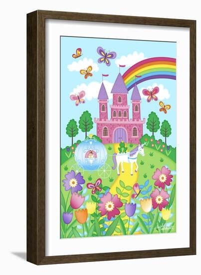 Princess Castle-Elizabeth Caldwell-Framed Giclee Print