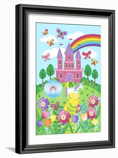 Princess Castle-Elizabeth Caldwell-Framed Giclee Print