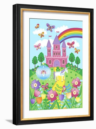 Princess Castle-Elizabeth Caldwell-Framed Giclee Print